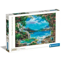 Puzzle 2000 pièces : Paradis sur Terre - Clementoni