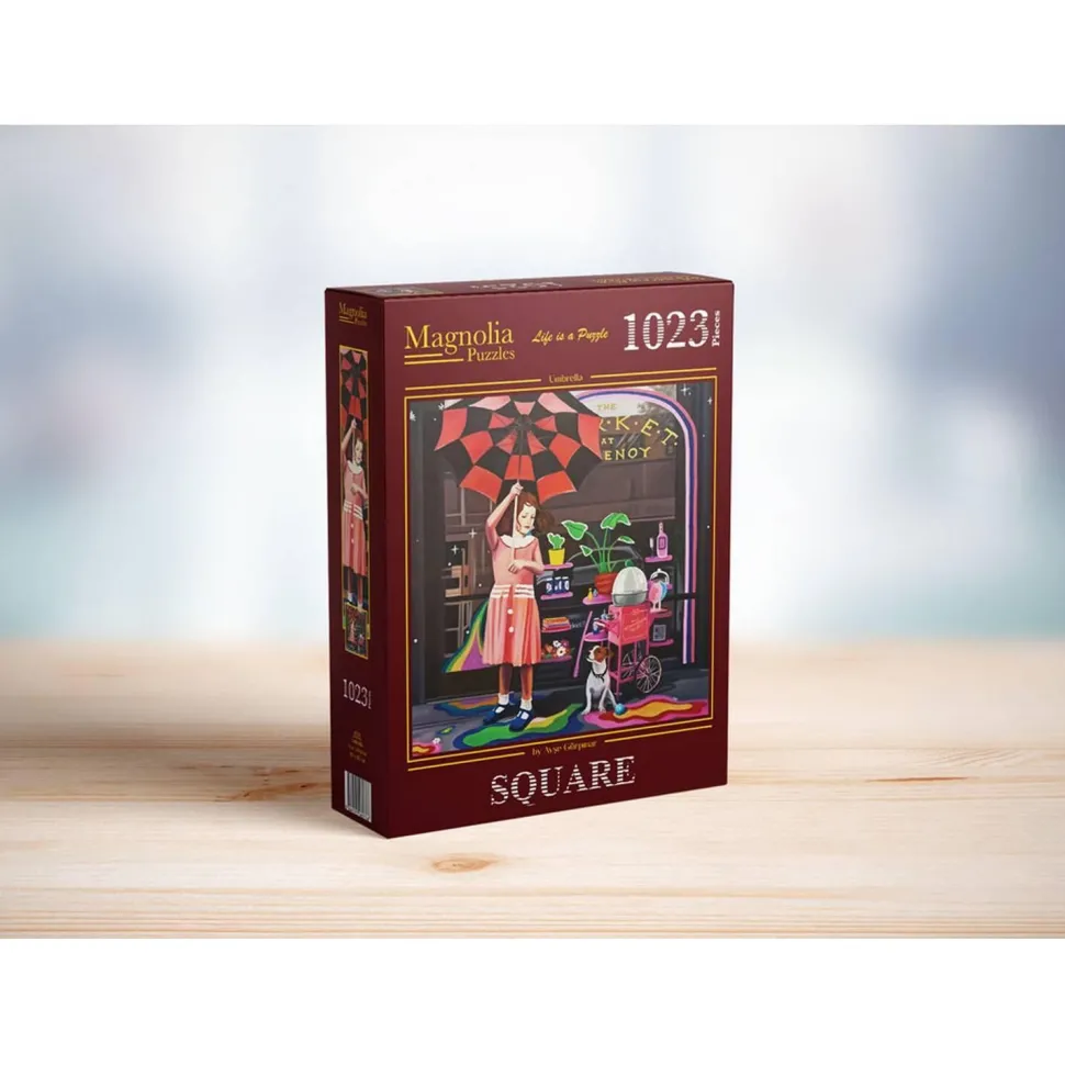 Puzzle 1023 Pièces : Parapluie - Magnolia