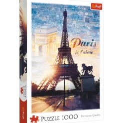 Puzzle 1000 pièces : Paris à l'aube - Trefl