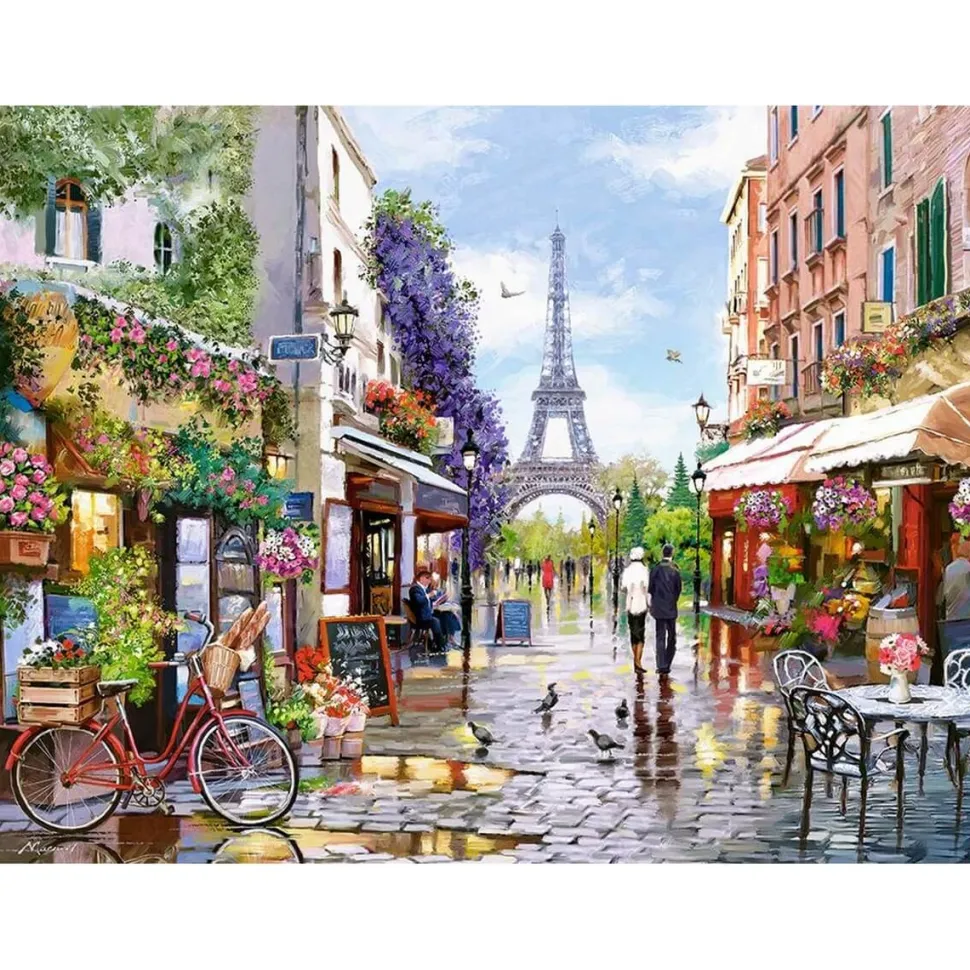 Puzzle 3000 pièces : Paris Fleuris - Castorland