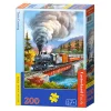 Puzzle 200 pièces : Passage du train - Castorland