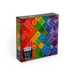 Puzzle 1000 pièces : Patchwork Arc-en-ciel - The House Of Puzzle