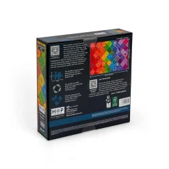 Puzzle 1000 pièces : Patchwork Arc-en-ciel - The House Of Puzzle
