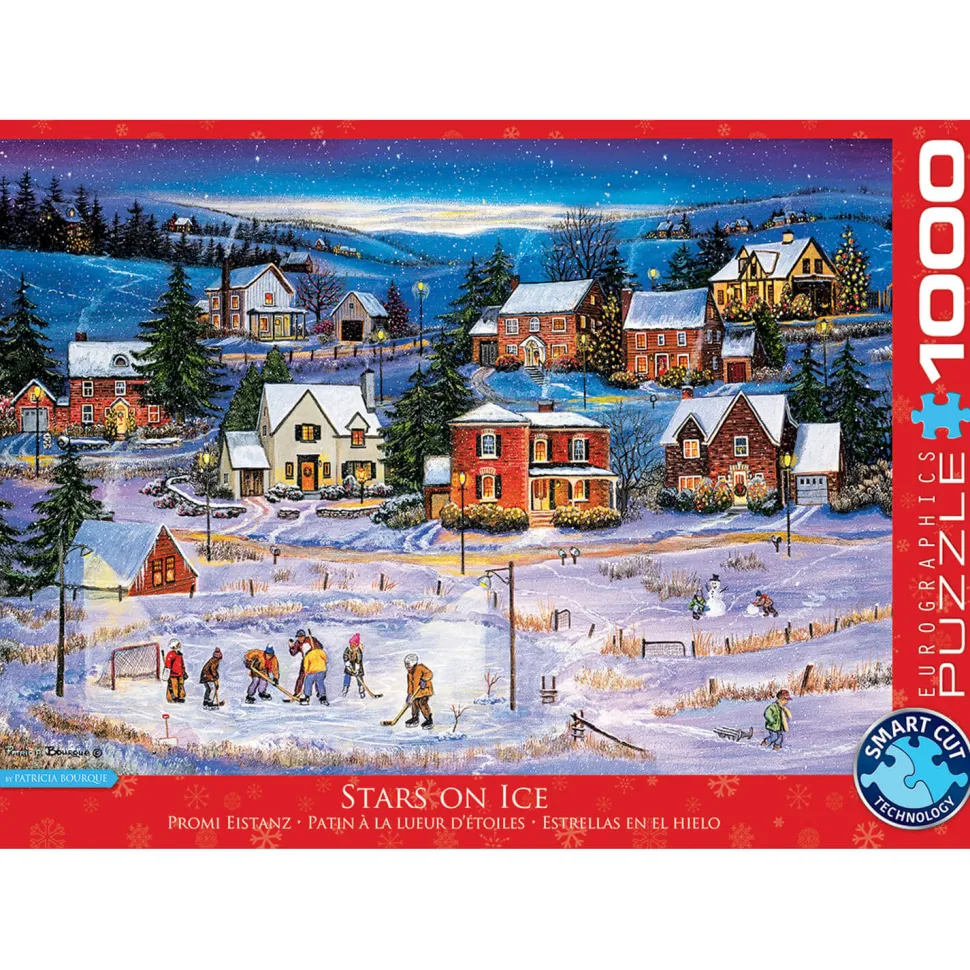 Puzzle 1000 pièces : Patinage à la lueur des étoiles - Eurographics