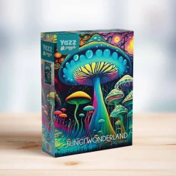 Puzzle 1000 pièces : Pays des merveilles des champignons - Yazz puzzle