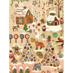 Puzzle 1000 Pièces : Pays des Merveilles en Pain d’Épices - Magnolia