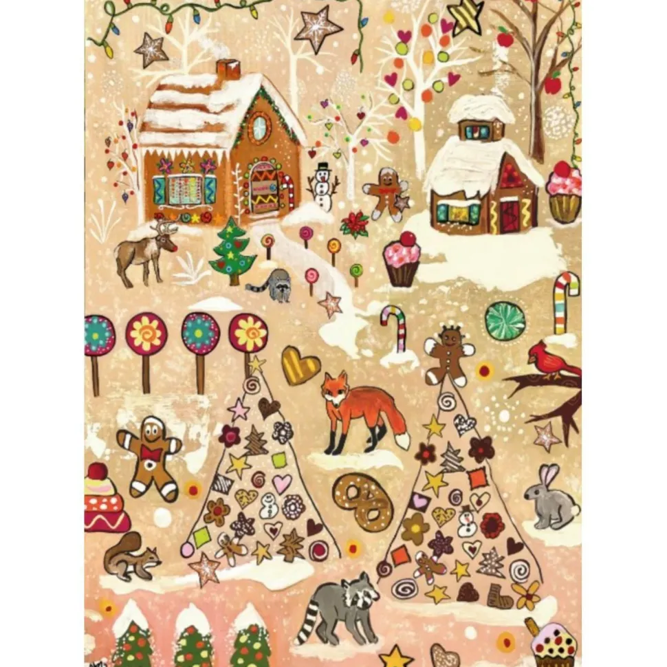 Puzzle 1000 Pièces : Pays des Merveilles en Pain d’Épices - Magnolia