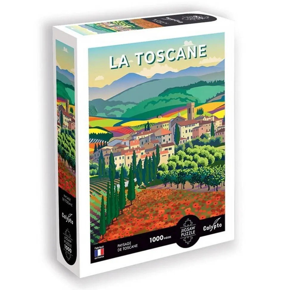 Puzzle 1000 pièces : Paysage de Toscane - Sentosphère