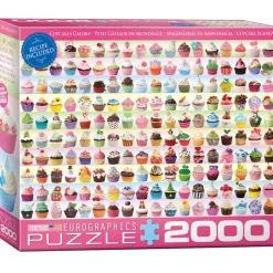 Puzzle 2000 pièces : Petits gâteaux en abondance - Eurographics