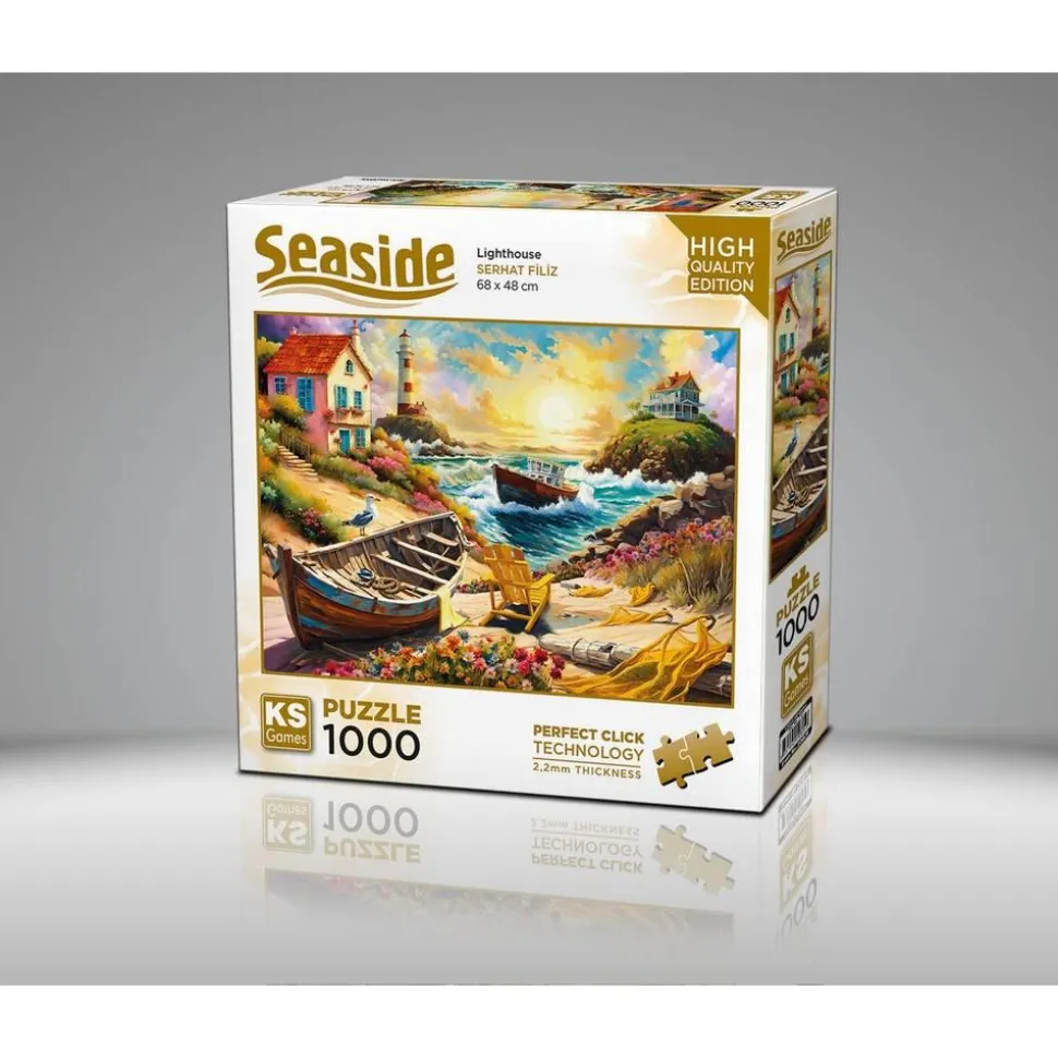 Puzzle 1000 pièces : Phare - Ks Games