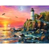 Puzzle 500 pièces - Phare au coucher du soleil - Ravensburger