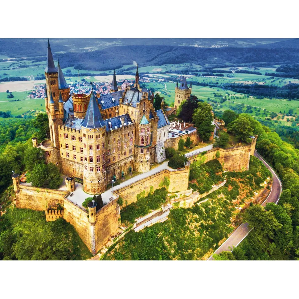 Puzzle 1000 pièces : Photo Odyssée : Château de Hohenzollern, Allemagne - Trefl