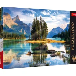 Puzzle 1000 pièces : Photo Odyssée : Spirit Island, Canada - Trefl