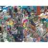 Puzzle 1000 pièces : pixorama san francisco quête - Heye
