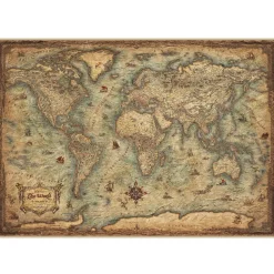 Puzzle 3000 pièces : Planisphère - Educa