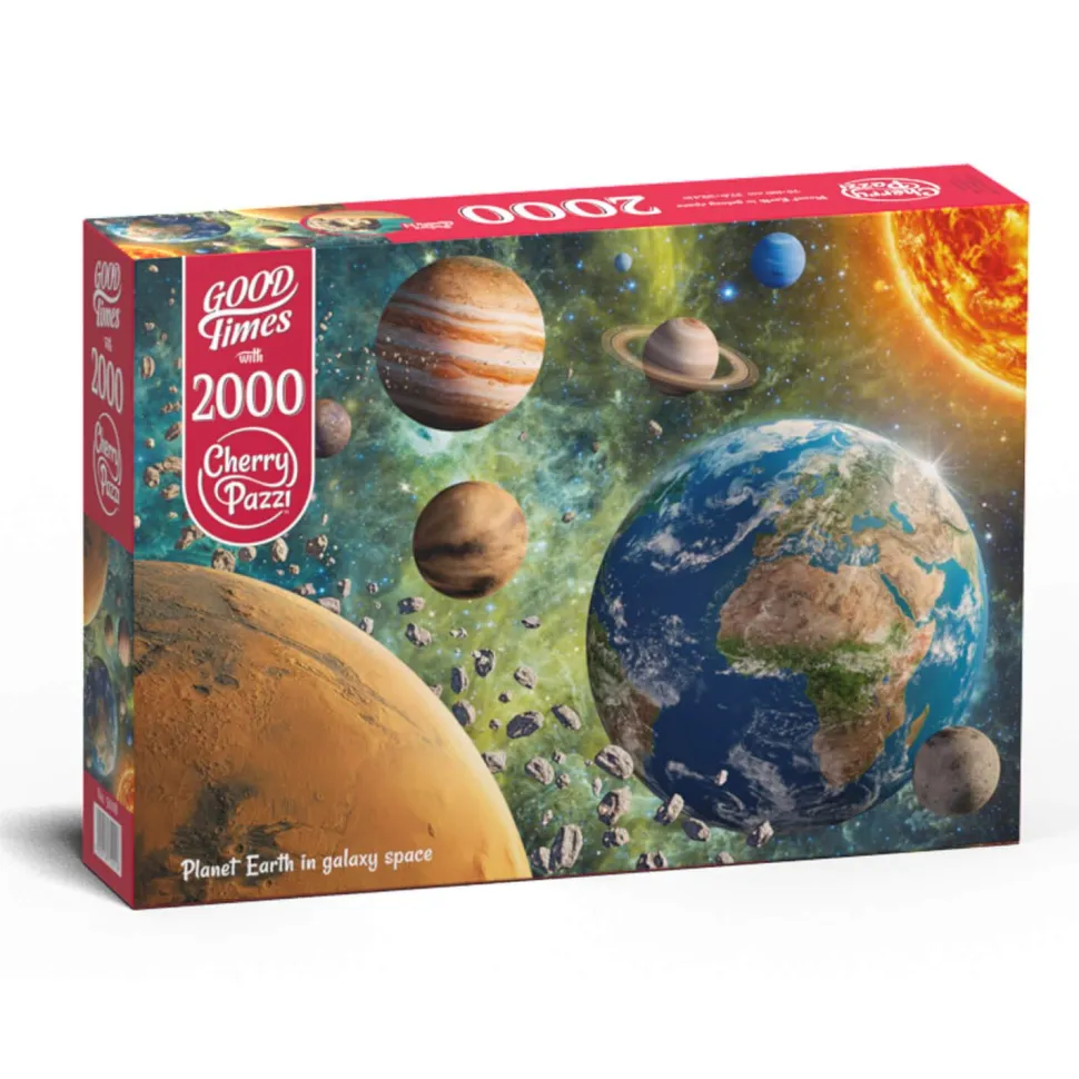 Puzzle 2000 pièces : Planète Terre dans la galaxie - CherryPazzi