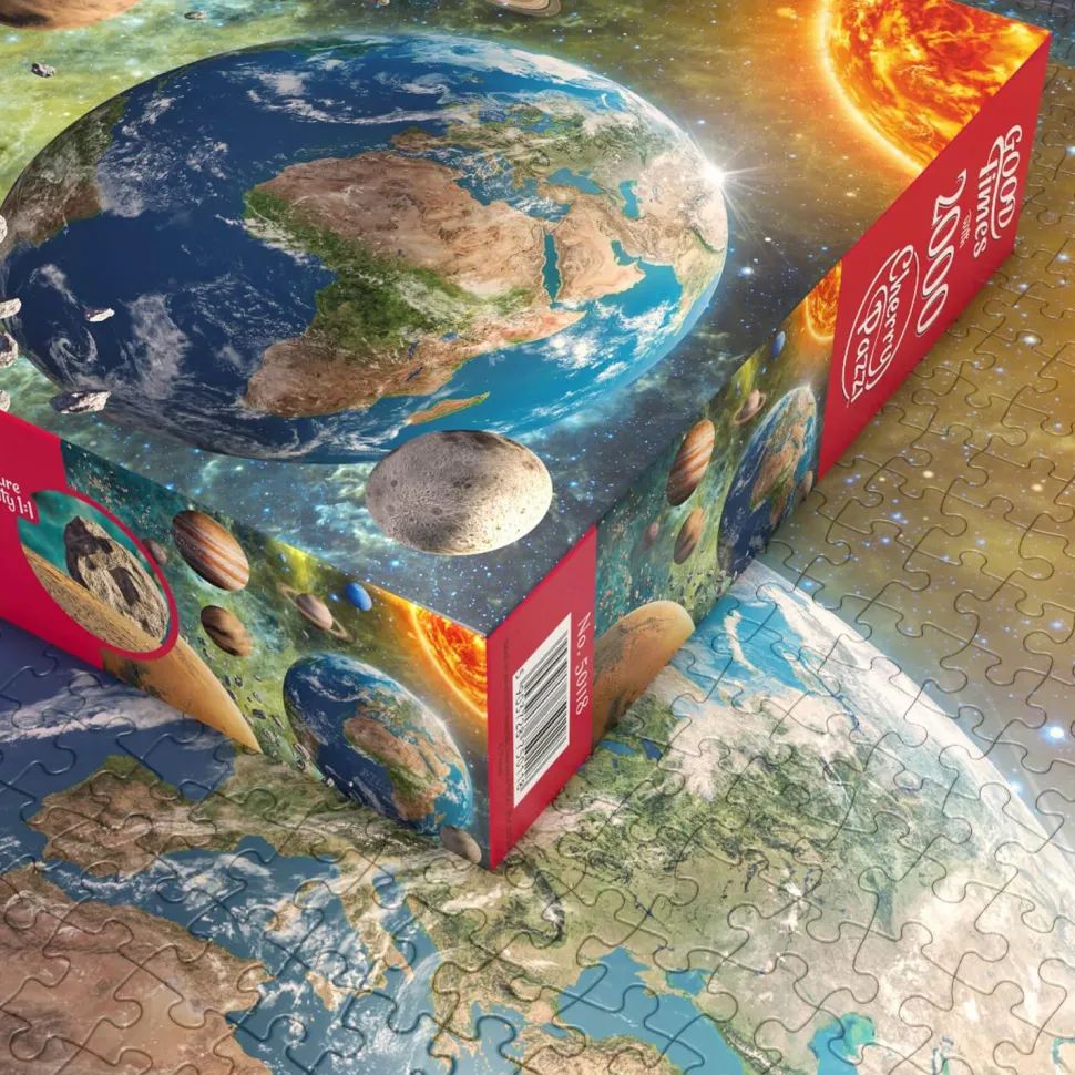 Puzzle 2000 pièces : Planète Terre dans la galaxie - CherryPazzi