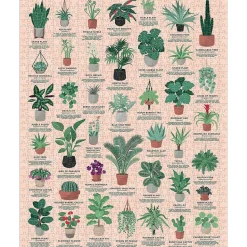 Puzzle 1000 pièces : Plantes d'intérieur - Galison