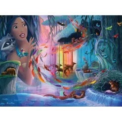 Puzzle 1000 pièces : Pocahontas - Ravensburger