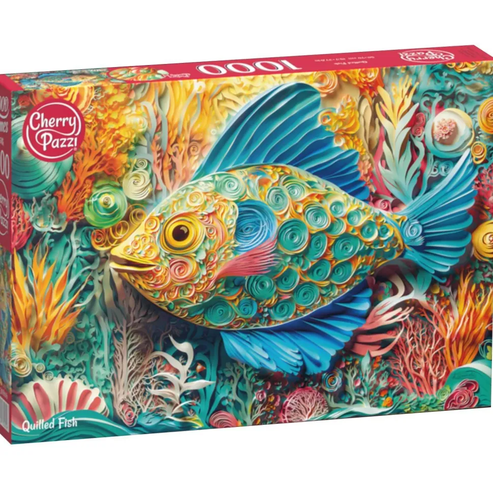 Puzzle 1000 pièces : Poisson à quilles - CherryPazzi