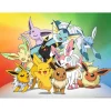 Puzzle 150 pièces : Pokémon : Evoli et ses évolutions - Nathan
