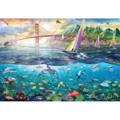 Puzzle 2000 pièces : Pont de la baie San Fransisco - Anatolian