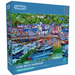 Puzzle 1000 pièces : Port de Lyme Regis - Gibsons