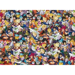 Puzzle 1000 pièces + poster : Impossible : Dragon Ball - Clementoni