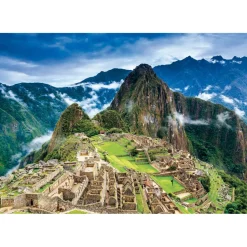 Puzzle 1000 pièces + poster : Machu Picchu - Clementoni