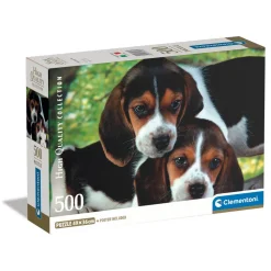 Puzzle 500 pièces + poster : Rapprochés - Clementoni