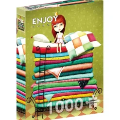 Puzzle 1000 Pièces : Princesse au PetitPois - EnjoyPuzzle