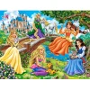 Puzzle 180 pièces : Princesses dans le jardin - Castorland