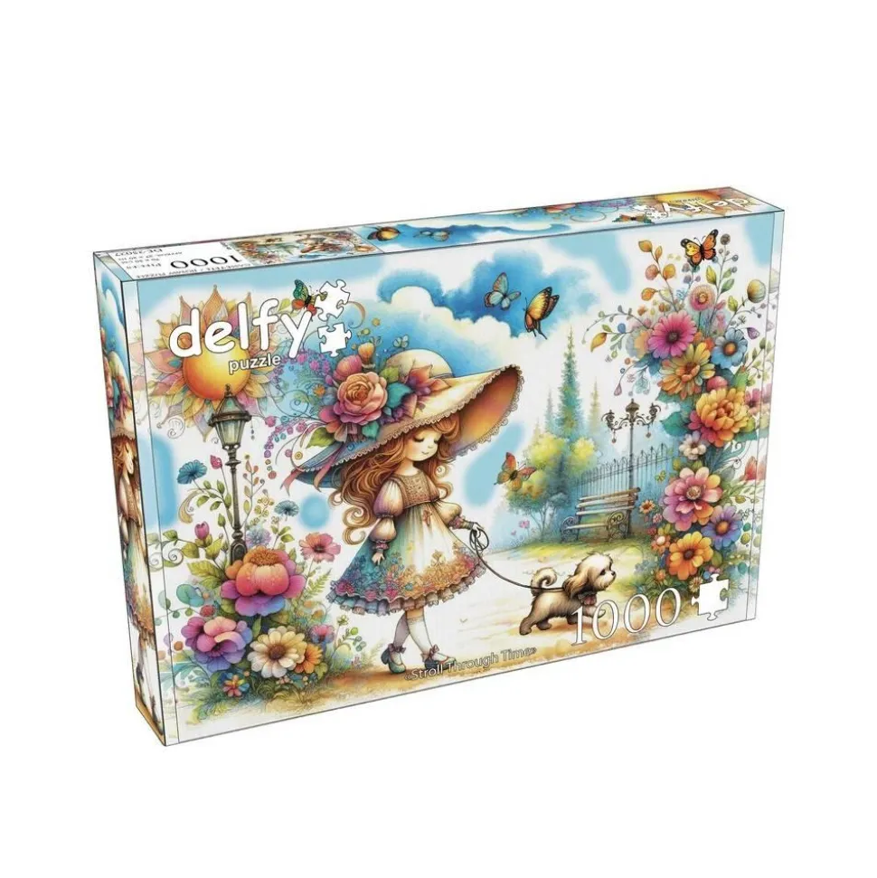 Puzzle 1000 pièces : PROMENADE DANS LE TEMPS - JaCaRou