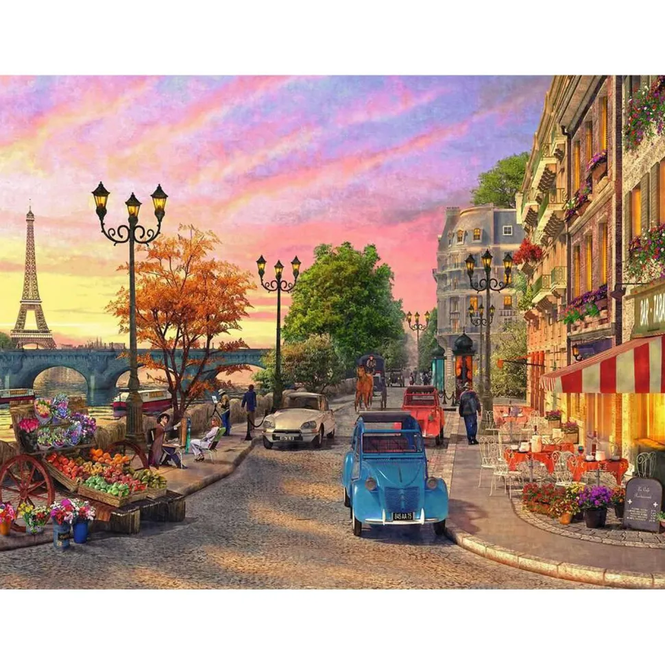 Puzzle 500 pièces - Promenade à Paris - Ravensburger