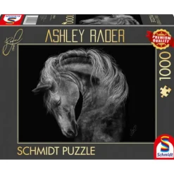 Puzzle 1000 pièces : Puissant – le cheval : sous le signe de la force - Ashley Rader - Schmidt