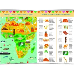 Puzzle 200 pièces - Puzzle observation : Les monuments du monde - Djeco