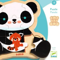 Puzzle 9 pièces : Puzzlo Panda - Djeco