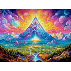 Puzzle 1000 Pièces : Pyramides des Bois - EnjoyPuzzle