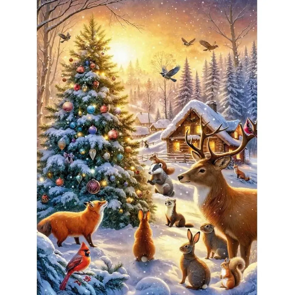 Puzzle 500 pièces : Qu'il neige - CherryPazzi