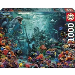Puzzle 1000 pièces : RÉCIF DE CORAIL POSÉIDON - Educa