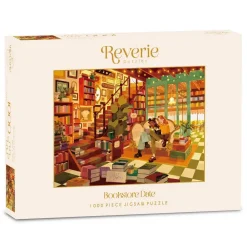 Puzzle 1000 pièces : Rendez-vous à la librairie - Reverie Puzzle