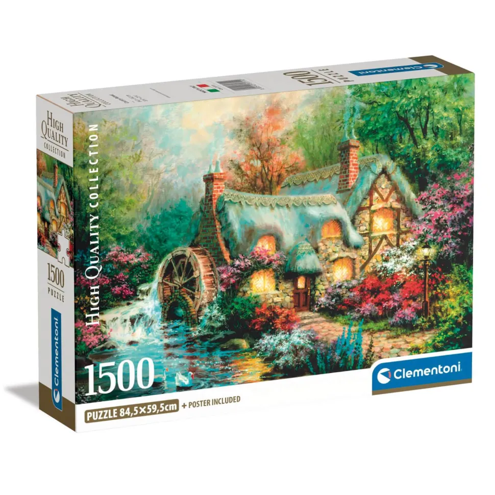 Puzzle 1500 pièces : Retraite champêtre - Clementoni