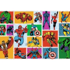 Puzzle 3000 pièces : Retro Marvel - Nathan