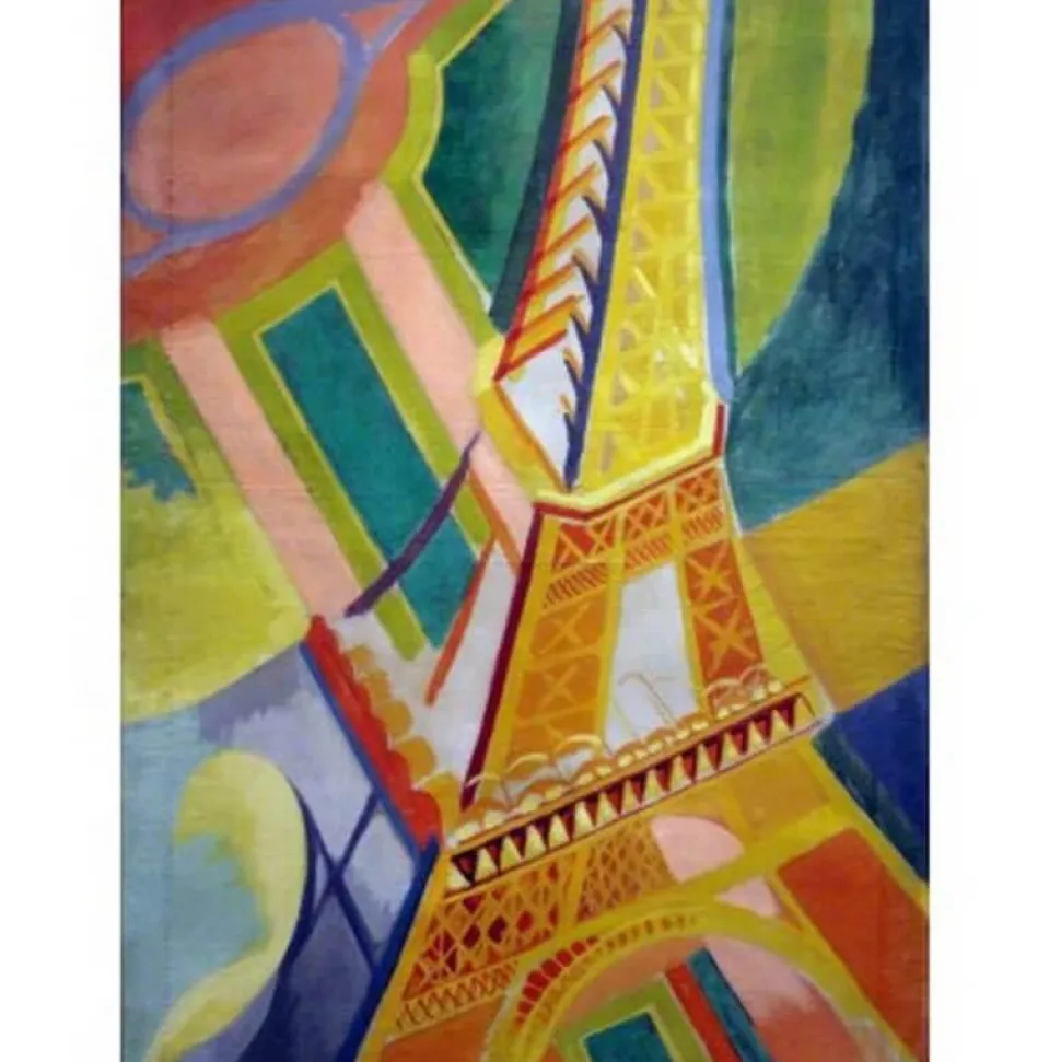 Puzzle 1000 pièces : Robert Delaunay - Tour Eiffel - DToys