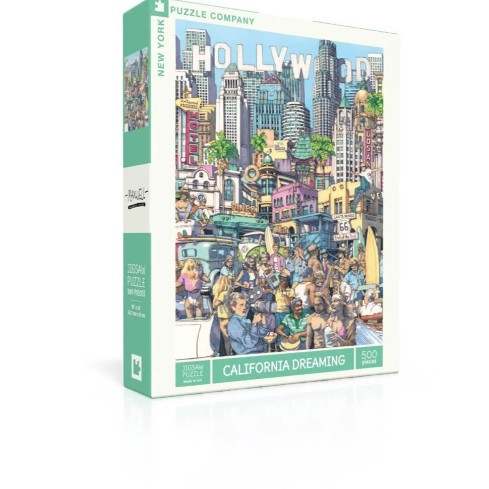Puzzle 500 pièces : Rêve californien - New York Puzzle Company