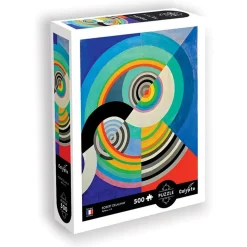 Puzzle 500 pièces : Rythme n°3 - Robert Delaunay - Sentosphère