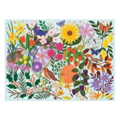 Puzzle 1000 pièces : Saisons fleuries - Galison