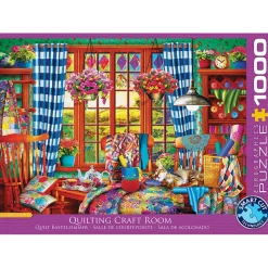 Puzzle 1000 pièces : Salle de courtepointe - Eurographics