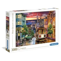 Puzzle 3000 pièces : San Francisco - Clementoni