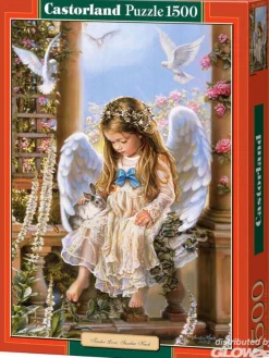 Puzzle 1500 pièces : Sandra Kuck : Tendre amour - Castorland